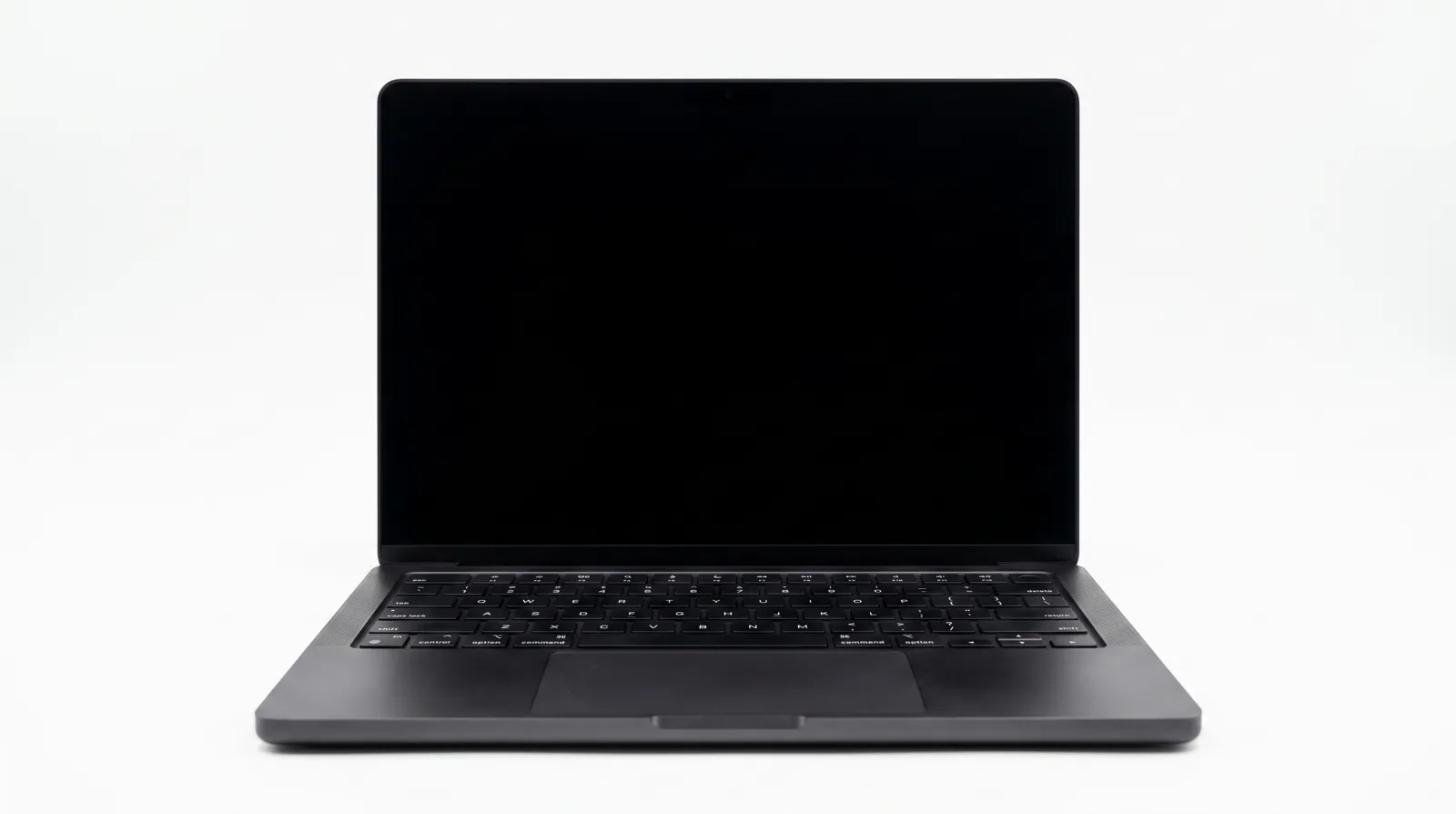 A MacBook Pro closing